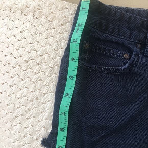 Free People Shorts (Blue) - Picture 4 of 6